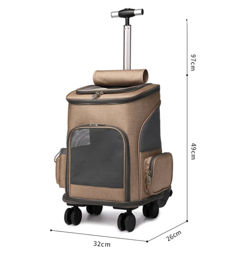 Chouchoute GoTogethe – Draagbare reistas en trolley voor huisdieren
